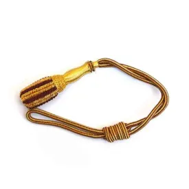 Army Gold Brown Sword Knot
