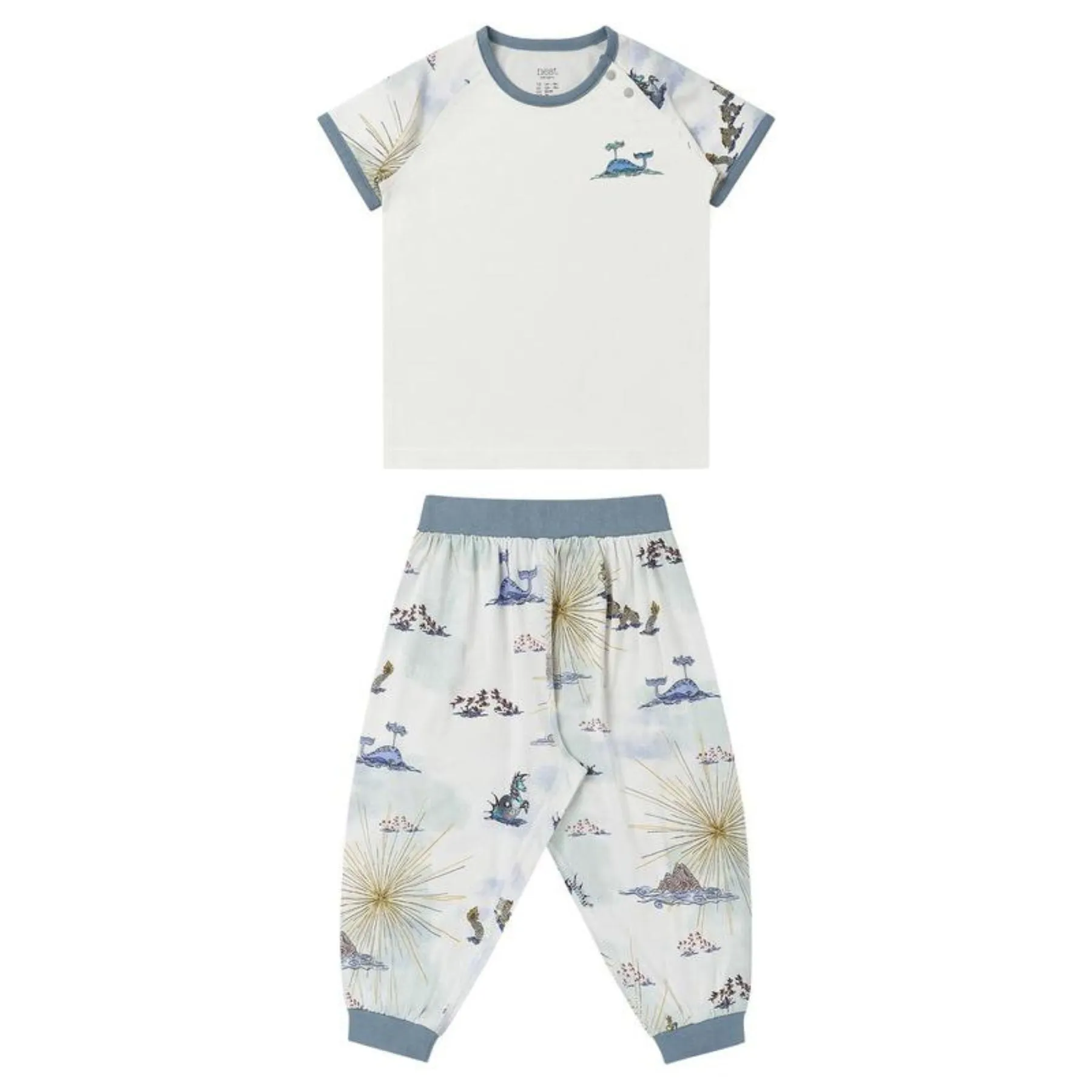 Bamboo Short Sleeve Capri Play Set
