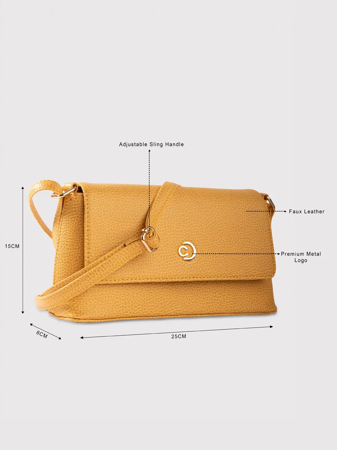 Caprese March Sling Medium Yellow