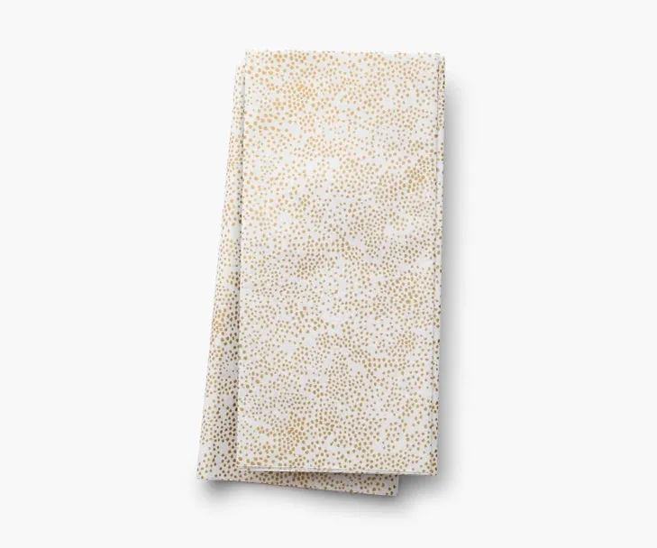 Champagne Dot Tissue Paper
