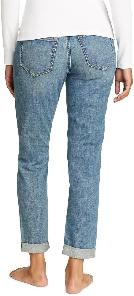 Eddie Bauer Women's Boyfriend Mid-Rise Jeans - Slim Fit