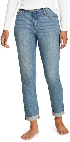 Eddie Bauer Women's Boyfriend Mid-Rise Jeans - Slim Fit