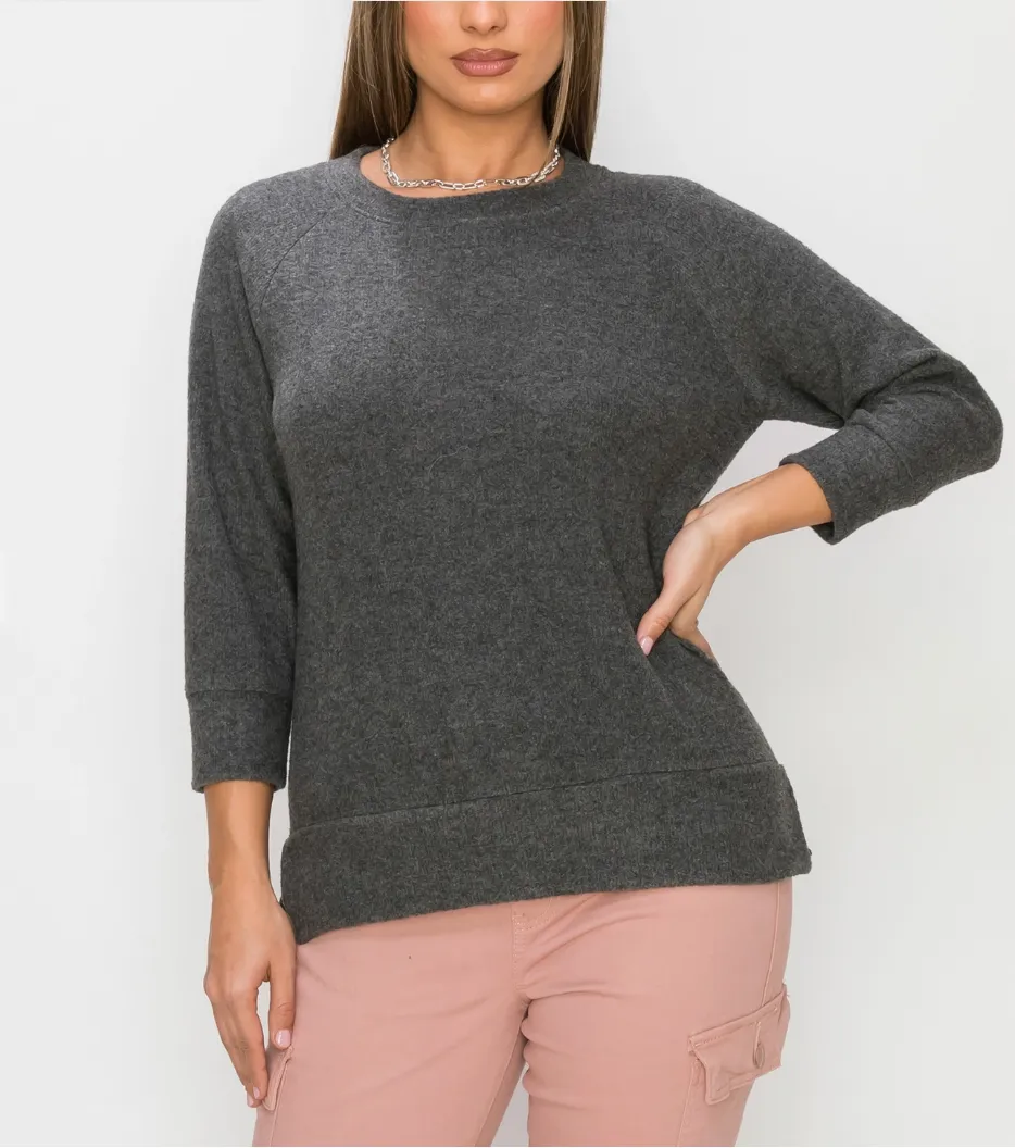 Elbow Raglan Sweatshirt