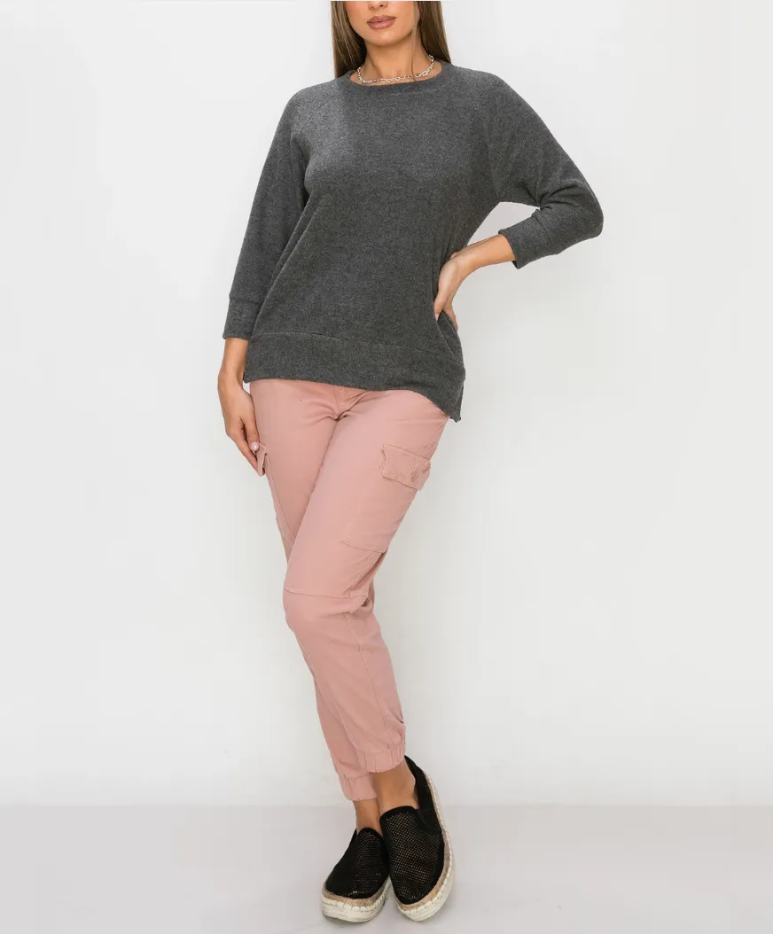 Elbow Raglan Sweatshirt