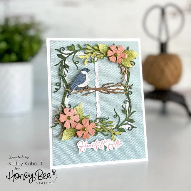 Honey Bee Stamps - Clear Stamps - Seasonal Sentiments