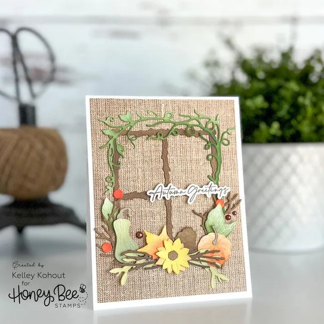 Honey Bee Stamps - Clear Stamps - Seasonal Sentiments