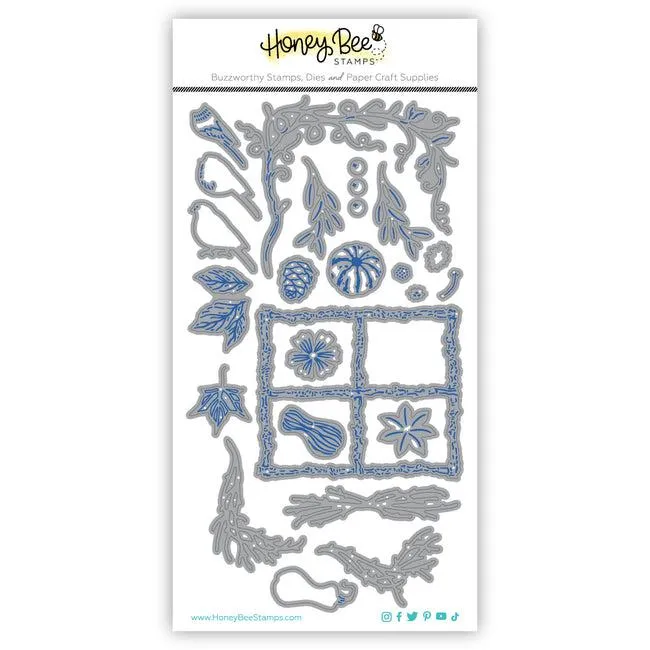 Honey Bee Stamps - Honey Cuts - Lovely Layers: Seasonal Frame