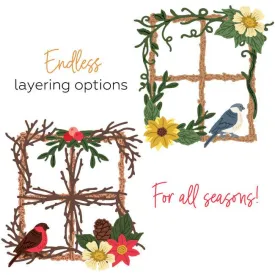 Honey Bee Stamps - Honey Cuts - Lovely Layers: Seasonal Frame