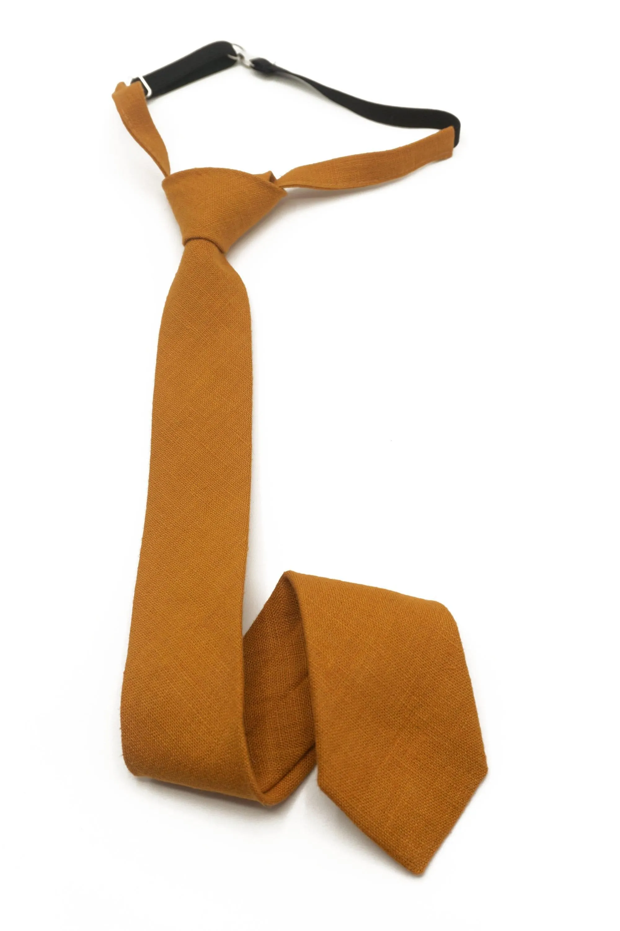 Mustard Bow Tie and Suspender Set for Boys and Men - Add a Pop of Color to Your Outfit