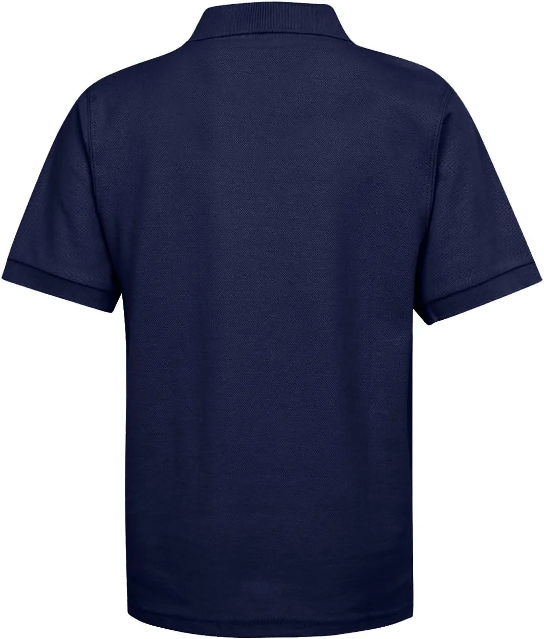 Premium Wear Boys School Uniform Short Sleeve Stain Guard Polo Shirt