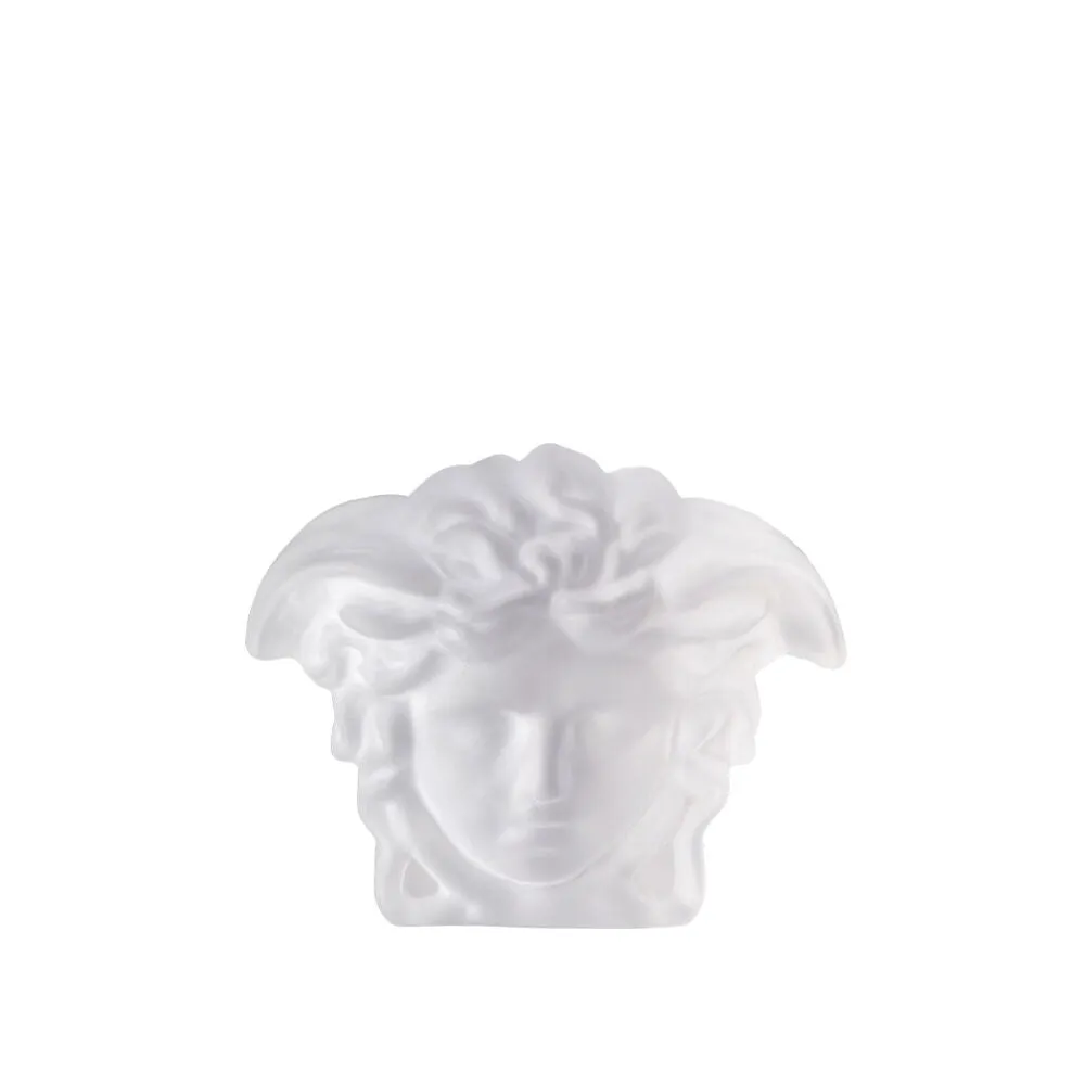 Rosenthal Versace Medusa Paperweight Amber