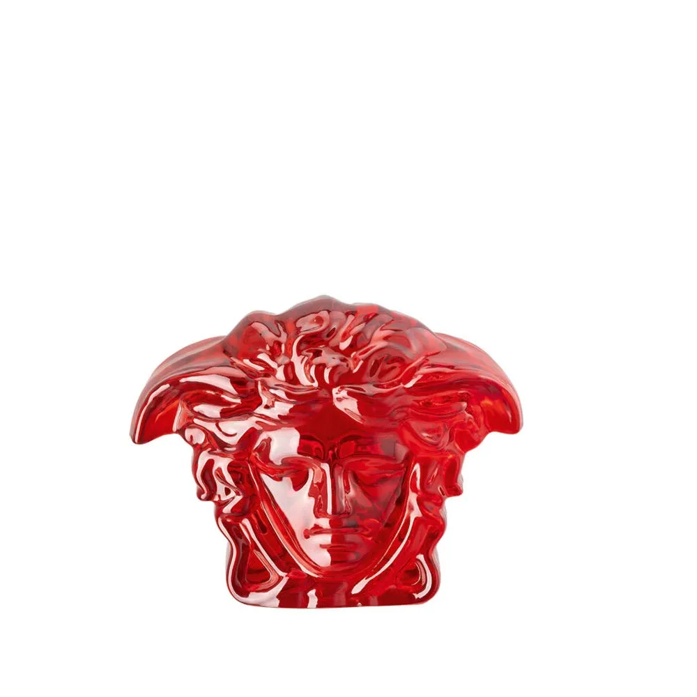 Rosenthal Versace Medusa Paperweight Amber
