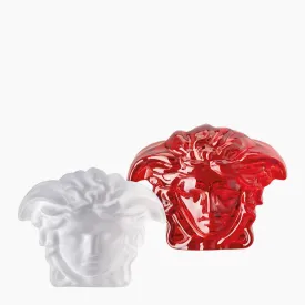 Rosenthal Versace Medusa Paperweight Amber