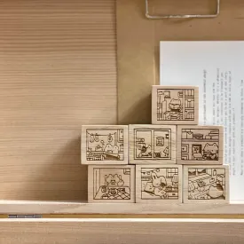 som x hatsu midori Rubber Stamp: My Everyday Corner