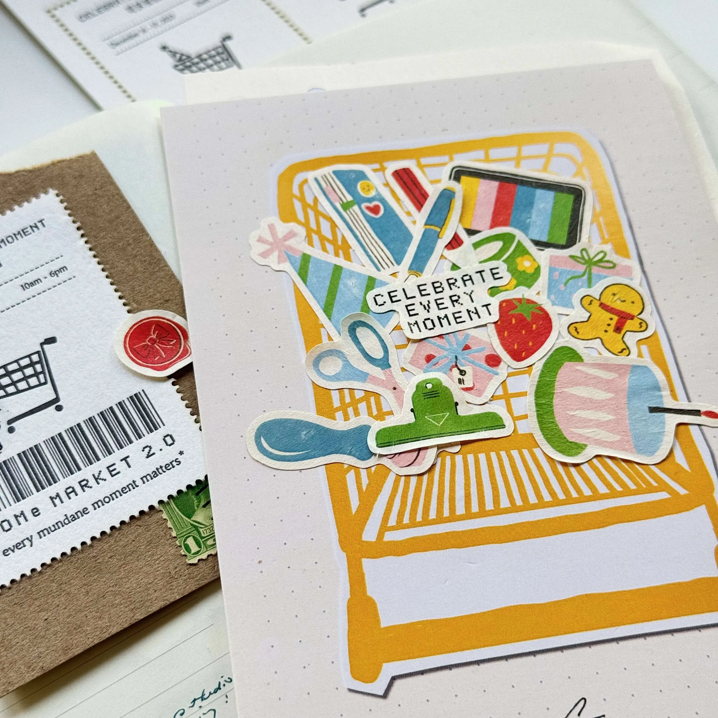 SOMe Market 2.0: Sticker   Postcard Set