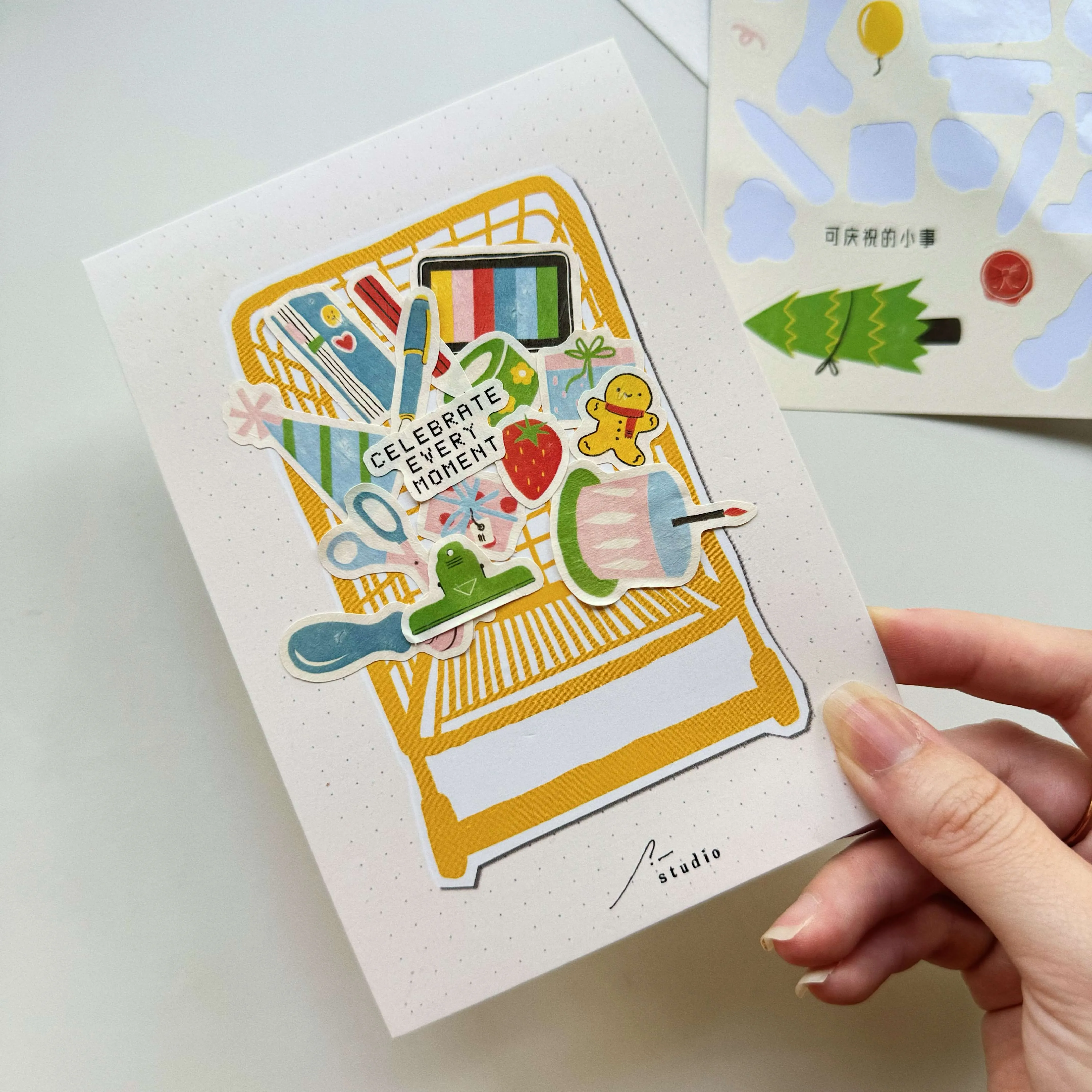 SOMe Market 2.0: Sticker   Postcard Set