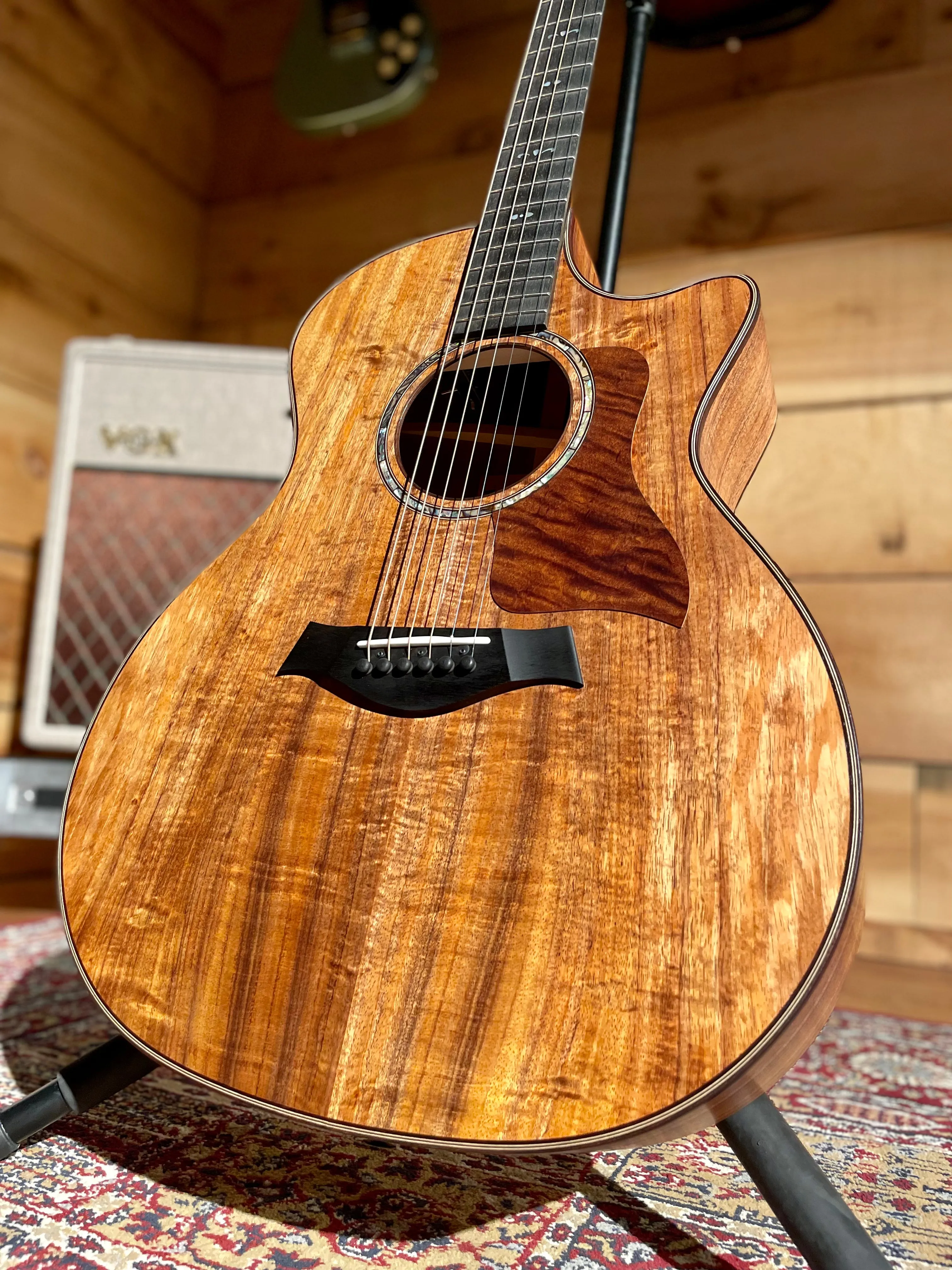 Taylor 724ce, Koa