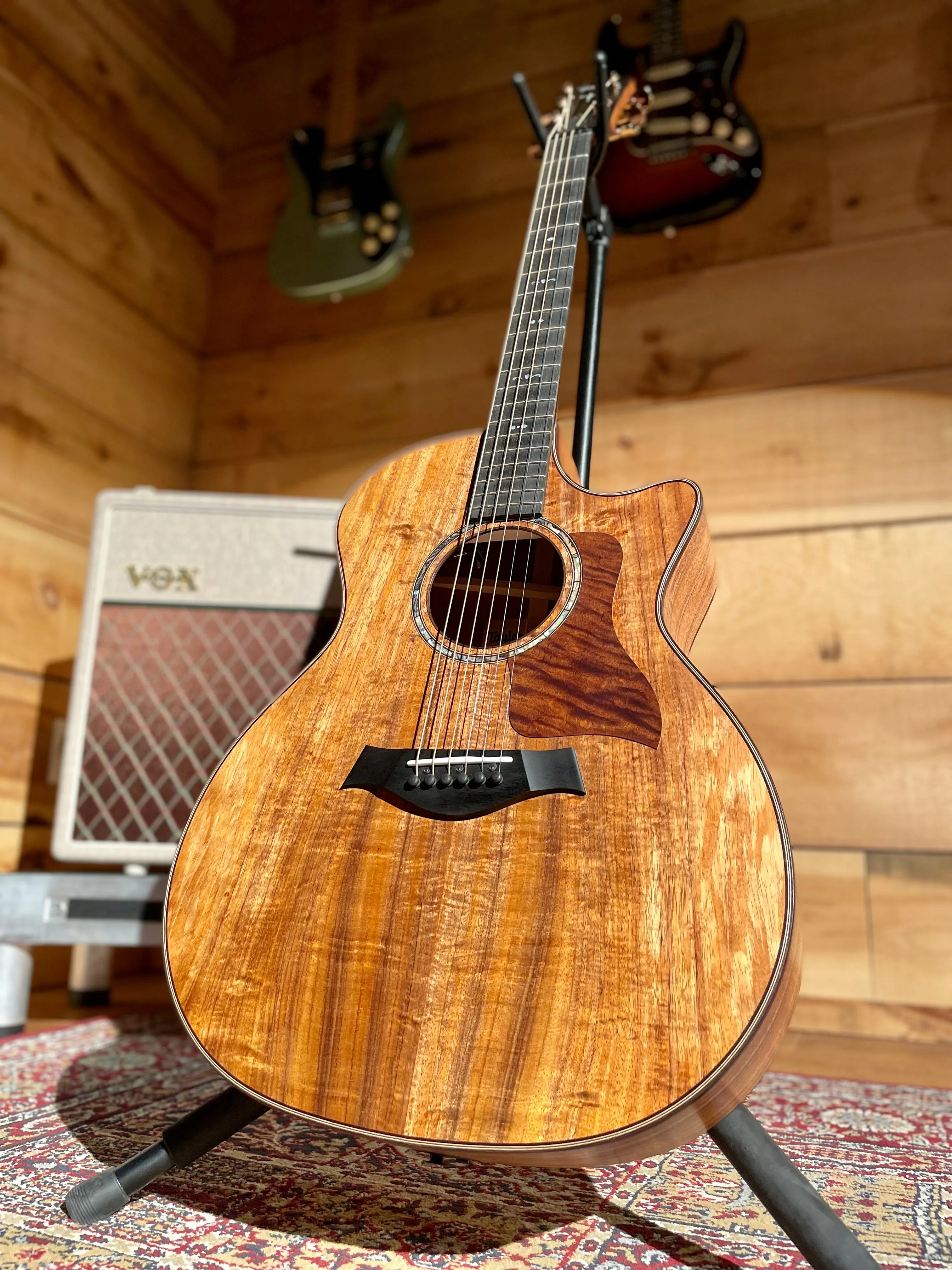Taylor 724ce, Koa