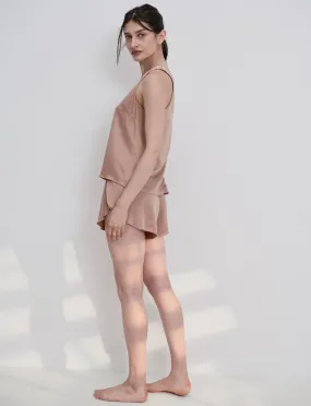 Washable Tank Silk Set